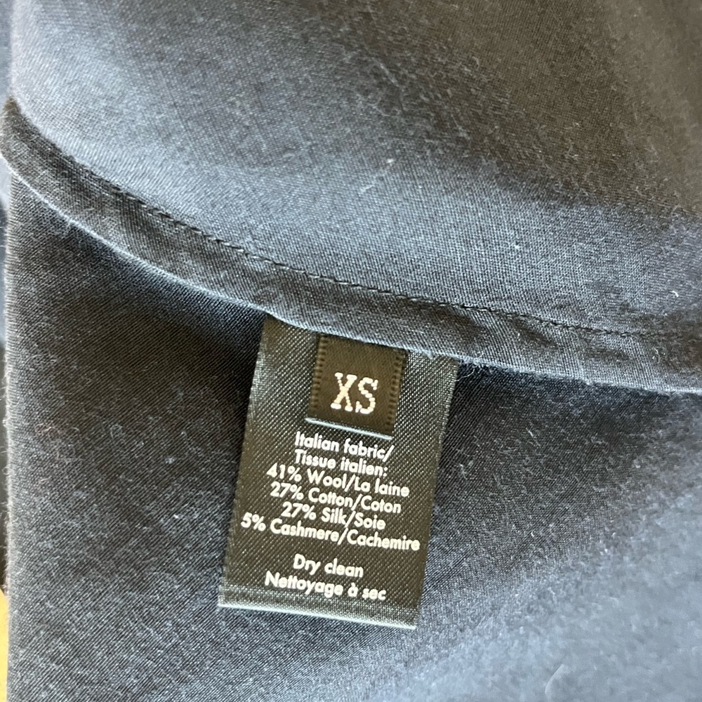 CO Collection Black Ruffle Sleeve Top - Picture 6 of 6